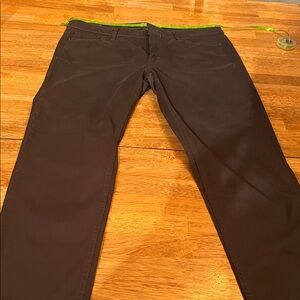 Calvin Klein Straight-Leg Pants 32x27 more like 10 no stretch